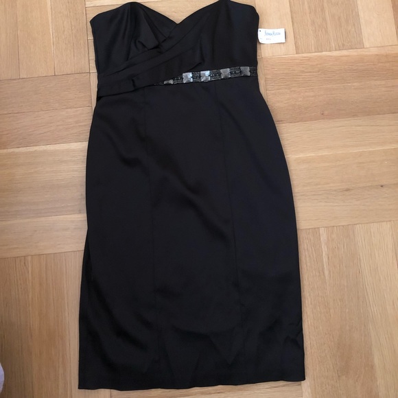 David Meister Dresses & Skirts - Strapless black David Meister dress 4 with tag